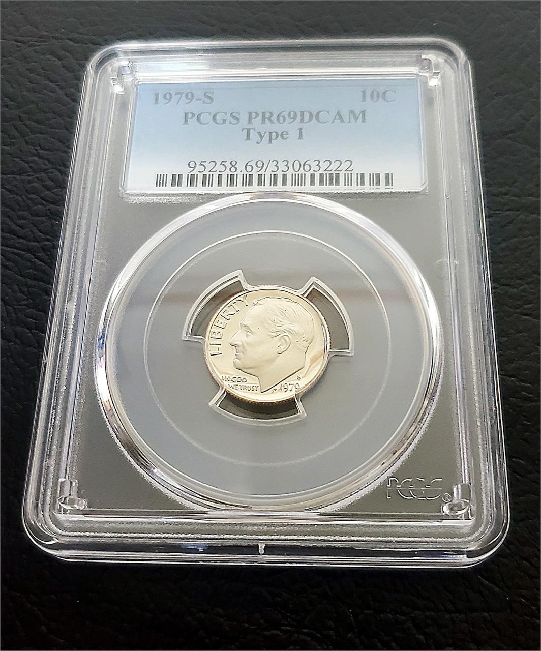 Roosevelt Dime Graded Coin PCGS