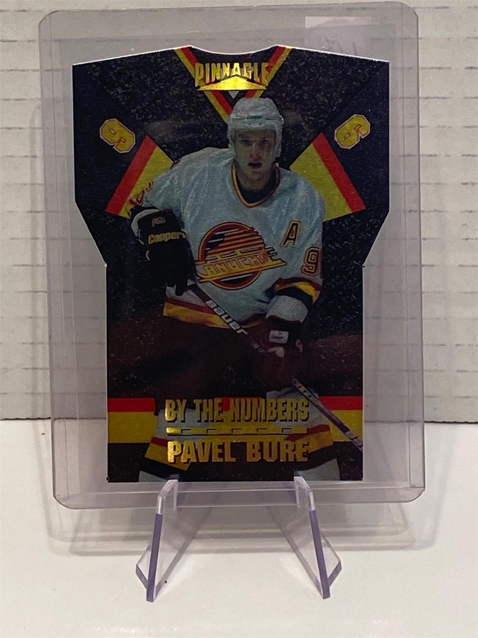 Pavel Bure By The Numbers Insert Card