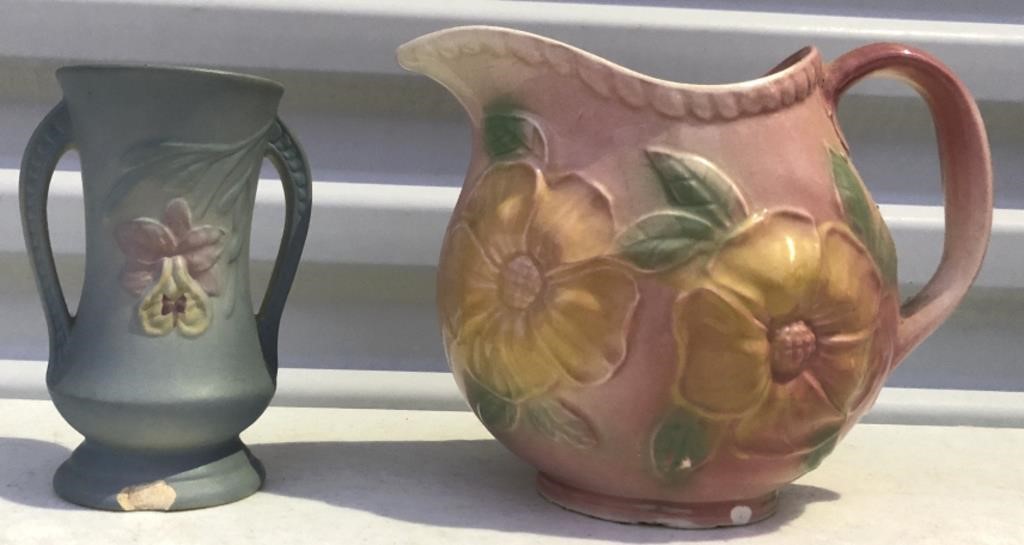 Hull Pitcher & Vase