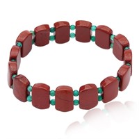 Red Jasper Stretch Bracelet