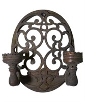 Mixed Metal 2 Light Wall Sconce