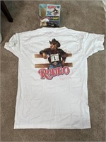 1993 Joe camel cigarette rodeo T-shirt size XXL