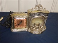 Antique United Motion Clock (Fireplace) WORKS!!
