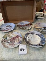 Johnstown landmark series collector's plates