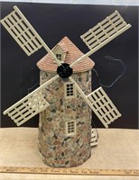 Working Model Windmill w/Electric Motor (22"H).