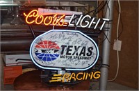 Coors Light Texas Motor Speedway Neon Sign