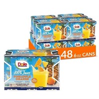 Lot of 2 cases of 48 Dole Pineapple Orange Juice