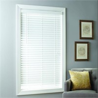 C649  BH&G 2" Cordless Faux Wood Blinds