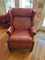 LEATHER TYPE RECLINER