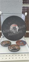 8 assorted metal and masonry cut off wheels - 12