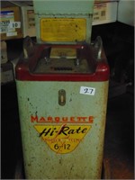 Marquette Battery Charger Model 218 Vintage