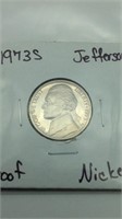 1973S Jefferson Proof Nickel
