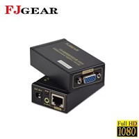 NEW FJGEAR extend 100m 1080P VGA audio and video