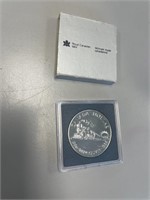 1986 Vancouver Canada Silver Dollar Coin