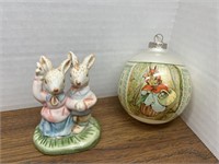 Beatrix Potter Tale of Peter Rabbit Ornament Plus