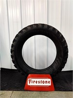Original Firestone Tire Rack w NOS Implement Tire