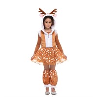 Spooktacular Creations Child Girl Deer Costume wit