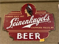 Leinenkugel's Tin Sign 27x35