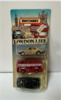 1987 Matchbox London Life Gift Set 3 Vehicles