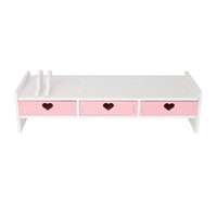 Cute Monitor Stand Kawaii Desk Organizer Desk