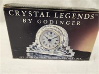 Crystal Legends Clock by Godinger