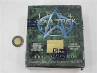 Star Trek Edition 1994, boite de cartes neuves