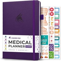 Clever Fox Compact A5 Medical Planner 12-Month – M