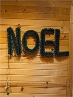 Lighted Noel Sign