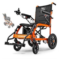 SuperHandy Electric Wheelchair - Lightweight & Fol