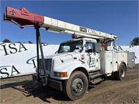 1998 International 4300 Boom Truck