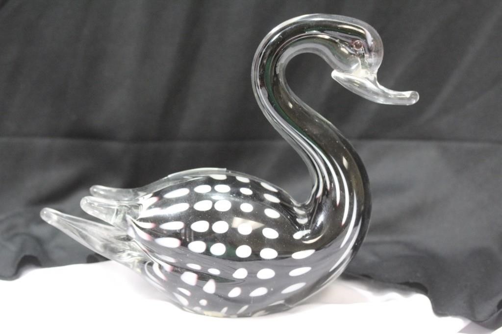 An Artglass Duck