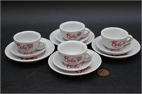 12 Pcs. Barbie Doll Miniature Porcelain Tea Set