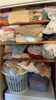 Large lot of towels
