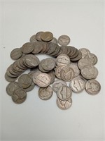 75- 40's-'50- Jefferson Nickels