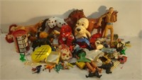 Horses and Toy Box Contents