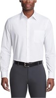 (N) Van Heusen mens Dress Shirt Regular Fit Poplin