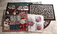 Lot of Assorted Rugs/Mats - Assorted Sizes