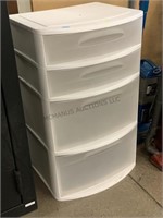 4 Drawer Plastic Sterelite Organizer - approx.