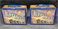 2 Sealed Lionel Tin Lunch Boxes B