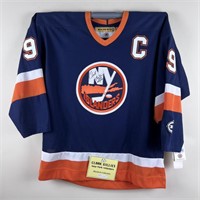 CLARK GILLIES AUTOGRAPHED JERSEY