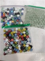 3 bags of marbles