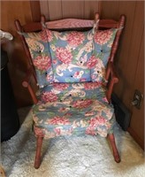 Vintage Chair with Cushions
