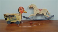 Ding Dong Wooden Pull Toy
