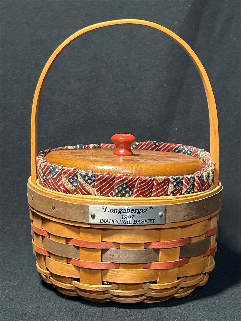 Longaberger 1997 inaugural basket