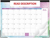 Desk Calendar 2024-2025  16.8 x 12  Waterink