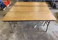 (3) Folding Tables