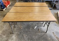 (3) Folding Tables