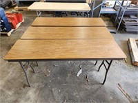 (3) Folding Tables