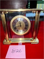 NICE HOWARD MILLER MANTEL/DESK CLOCK