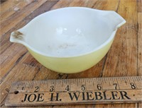 Vintage Yellow Pyrex Ovenware Mixing Bowl